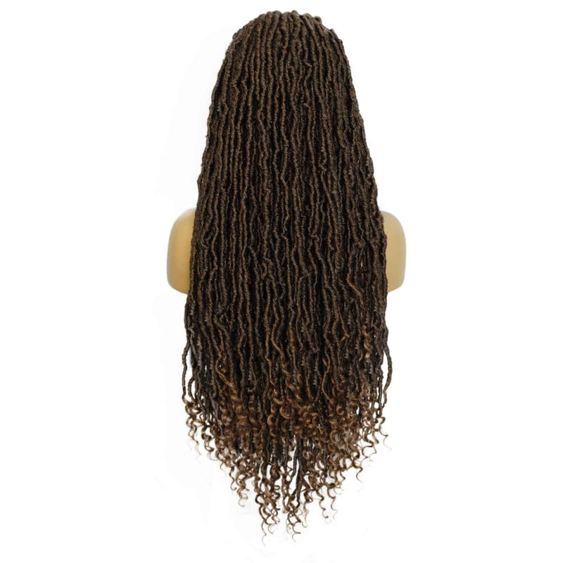 Hair 10*5 Lace Front Wigs Long Natural Hair new braid lace Brown for black women with 1pc wigcap|G1905809