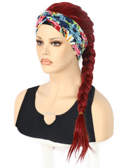 26 inch Glueless Red Wavy Headband Wigs for Women | DM203617 - Anogol